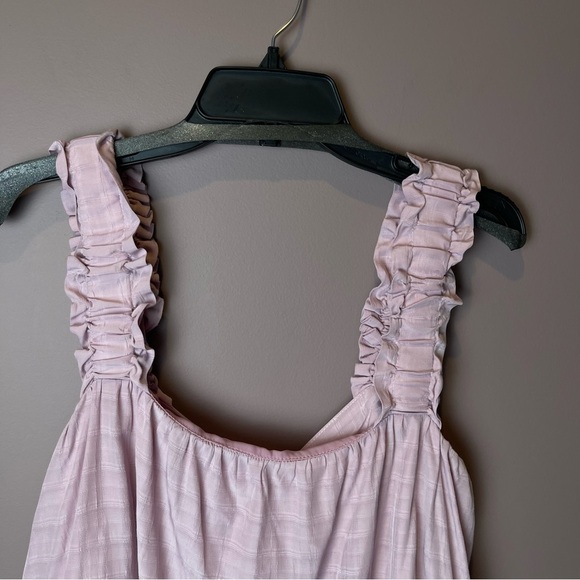 Pink Lily Nothings Impossible Ruffle Straps Berry Tank 2XL - Picture 4 of 14